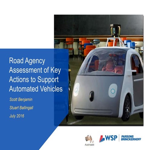 Impacts of Automated Vehicles - Guidance for Australian and New Zealand Road ...