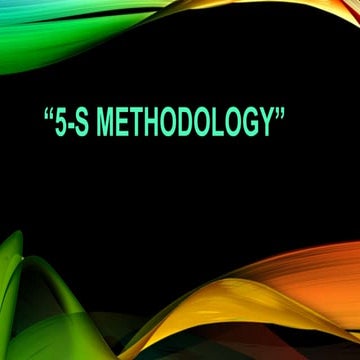 5 s methodology