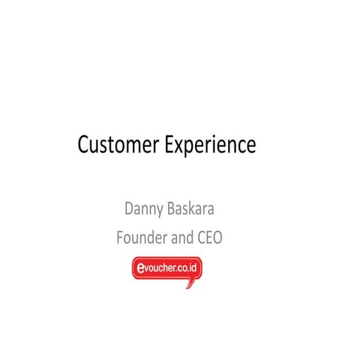 Liputan #KopdarRPX: Customer Experience in Ecommerce oleh Danny Baskara