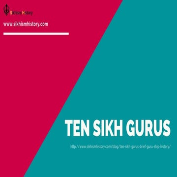 Ten sikh gurus