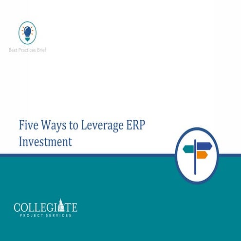 Five reasons to invest in a new ERP system