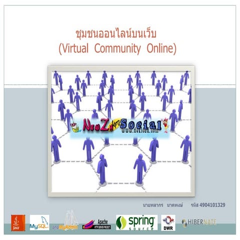 ระบบชุมชนออนไลน์ 501