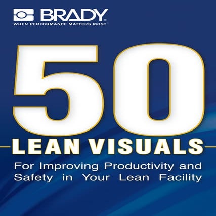 50 Lean Visuals Pocket Book by Brady 