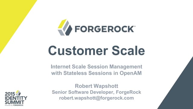 Customer Scale: Stateless Sessions and Managing High-Volume Digital Services