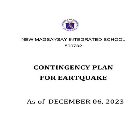 500732_NMIS CONTENGENCY PLAN_EARTHQUAKE.docx