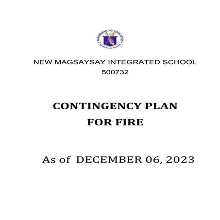 500732_NMIS CONTENGENCY PLAN_FIRE_NEW MAGSAYSAY INTEGRATED SCHOOL