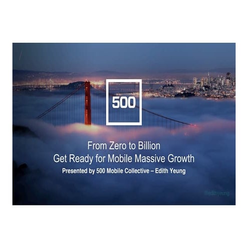 500 Mobile Collective - Mobile Growth Hacking MOAARRR @ MWC 2015 4YFN