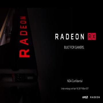 AMD Radeon RX 500 Series Display Card