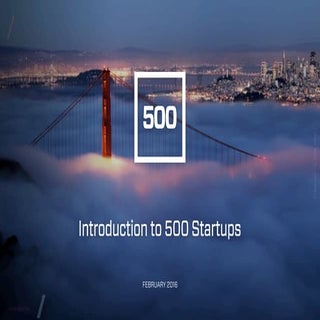 500 Startups corporate overview dec...