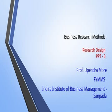 Dr. ibrahim abdi hassan Research-Design-PPT-6-IIBM-1.pptx