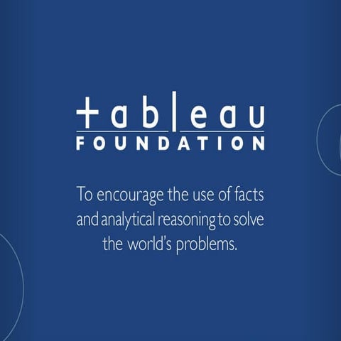 Tableau for Nonprofits