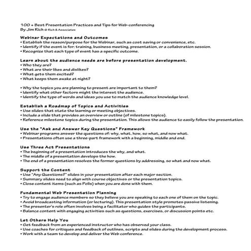 100+BestWeb-conferencingPractices_070513