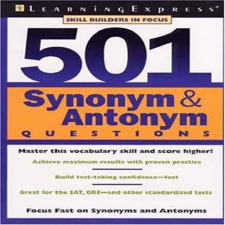 501 synonyms and antonyms