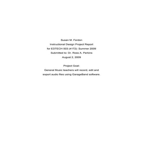 503ferdon idp report