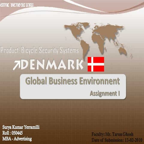 Scope for a business opportunity