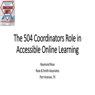 504 coordinator txdla2016