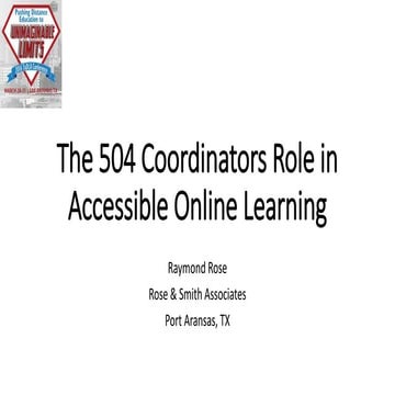 504 Basics Presentation | PPTX