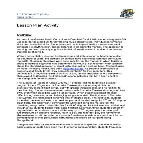 504ferdon lessonplan