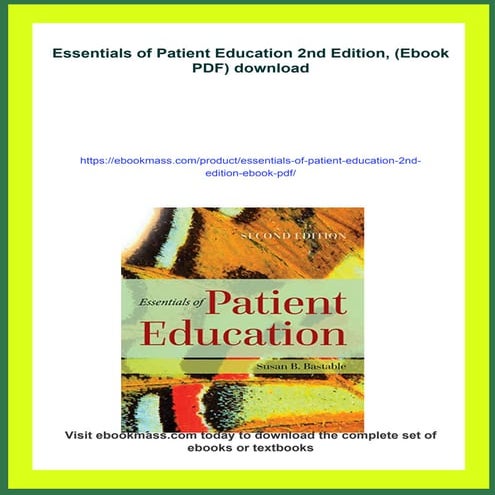 Healthcare Provider Education | PDF
