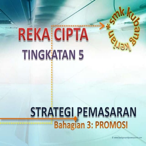 Strategi Pemasaran - Promosi | PPTX