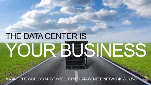 Enterasys for the data center presentation