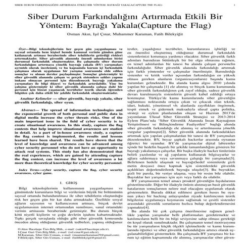 ISC Turkey 2013_CAPTURE THE FLAG