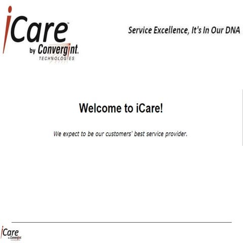 iCare Sales Presentation (PowerPoint - view notes page for notes) 11-11