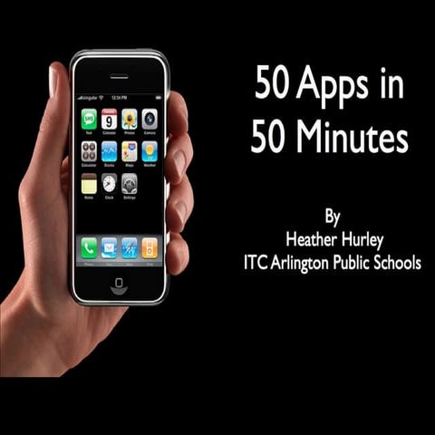50 Apps in 50 Minutes