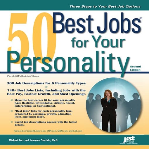 Book: 50 Best Jobs for Your Personality