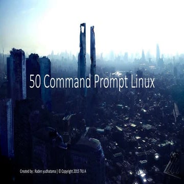 50 Command Prompt Linux
