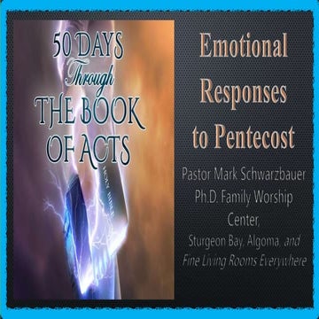 50 Days - 2 Emotional Responses to Pentecost 02 12 23 PPT.pptx