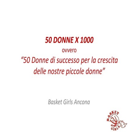 Donne per crescere Donne