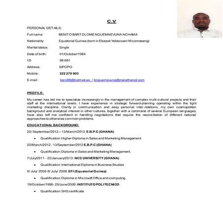 cv new (1) | DOC