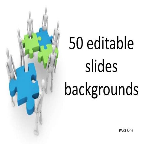 50 Editable Slides Backgrounds part four   