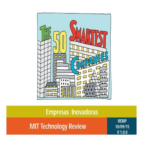 50 Empresas Inovadoras 2015
