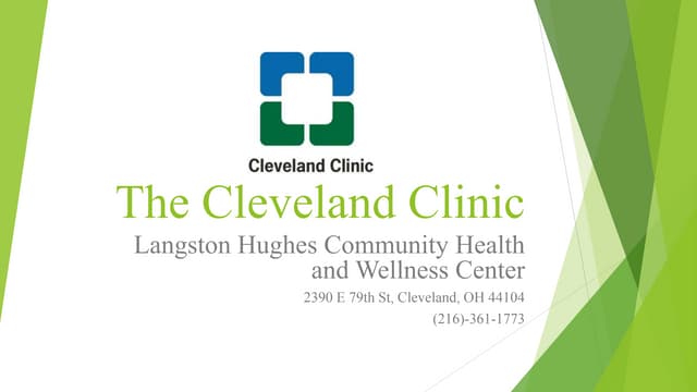 The Cleveland Clinic PP PPT The Cleveland Clinic PP PPT