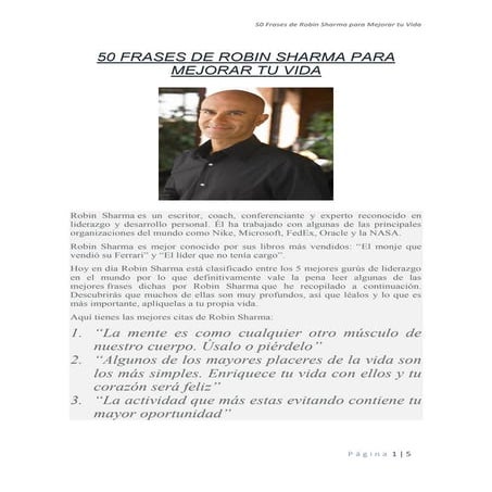 50 Frases de Robin Sharma para Mejorar Tu Vida.pdf
