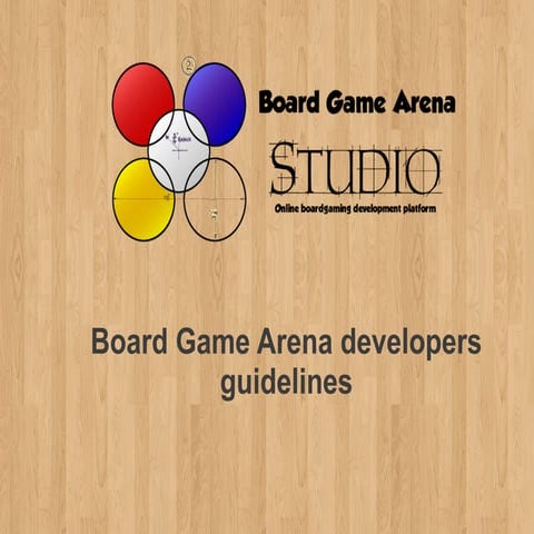 BGA Studio Guidelines
