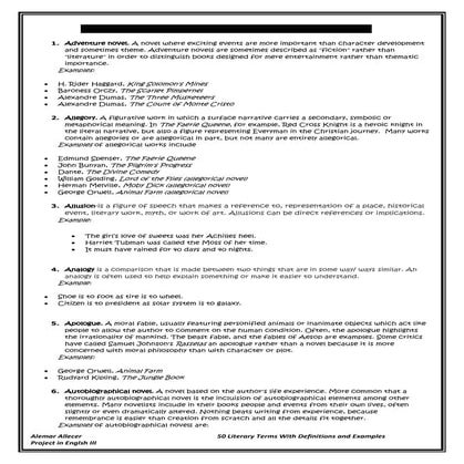 50 literary terms with definition and example1