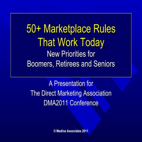 The Boomer Project-Boomers Over 50 | PDF