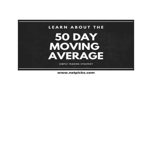 50 DAY SIMPLE MOVING AVERAGE