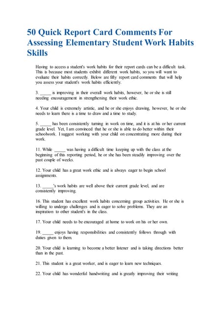 report card comments 4th grade 180 Ready-Made for Teachers (Gr 4 & 5): Get your report cards done in a fraction of the time!: 9798541997682: Hiles, Stephen: Books Grade 4 HEALTH & PHYS