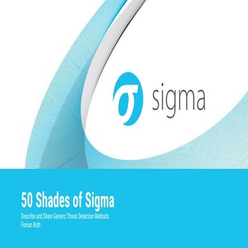 50 Shades of Sigma