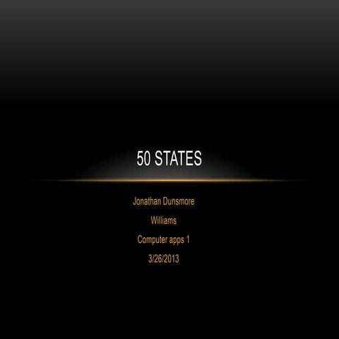 50 states the real one ignore the others