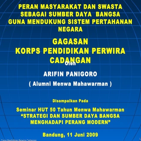 50 tahun mahawarman itb oleh arifin panigoro