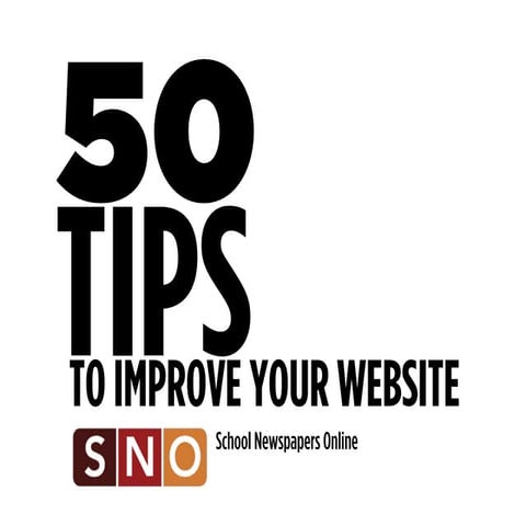 50 Tips to Improve Your Website