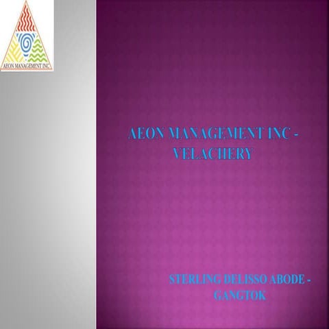 Aeon management  reviews velachery / Aeon Management chennai