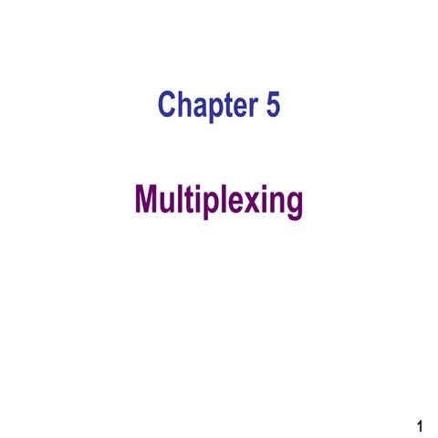5(1). Multiplexing.ppt Data Communication slide | PPT