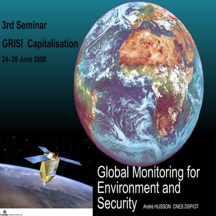 5.1 Les futures applications de GMES pour la coopération interrégionale