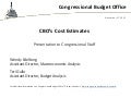 CBO’s Cost Estimates